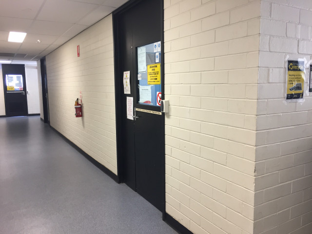 Found in the east wing