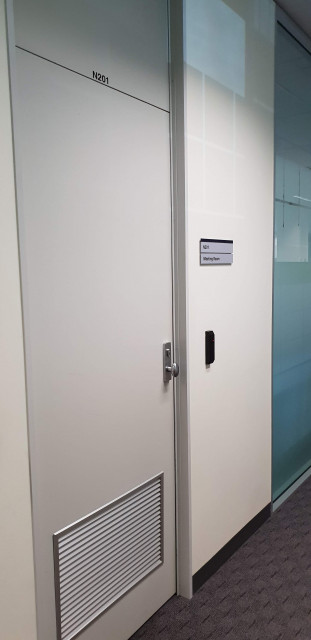 From inside the research suite