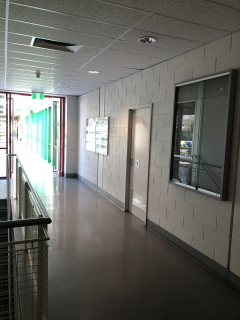From lift side