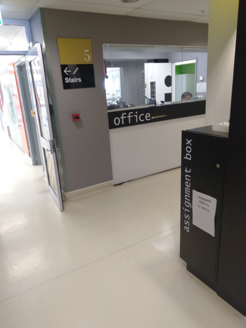 Front desk