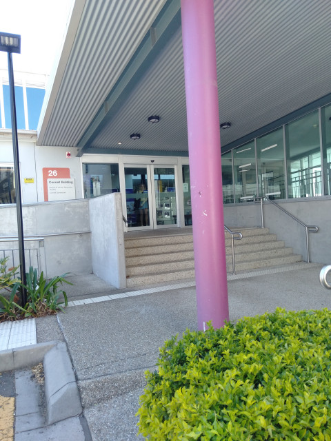 Front entrance (Level 2)