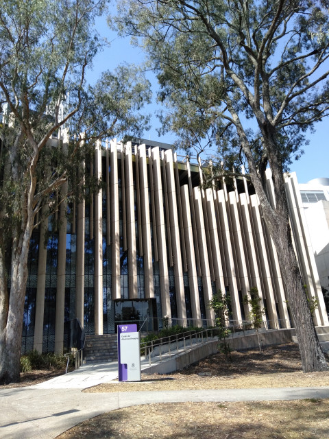 Front of building