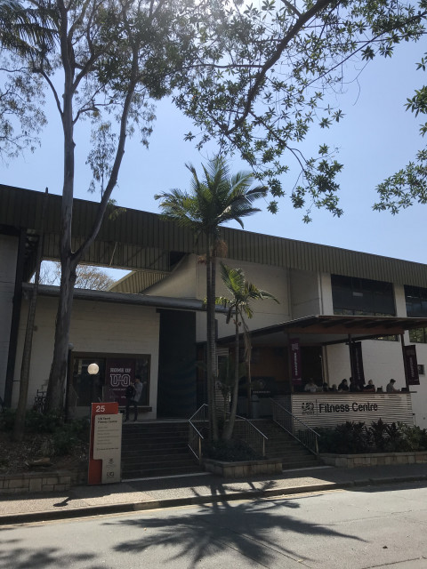 Front view of centre