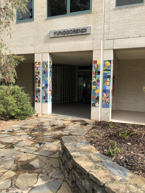 Ground floor external entrance, can also enter from student centre
