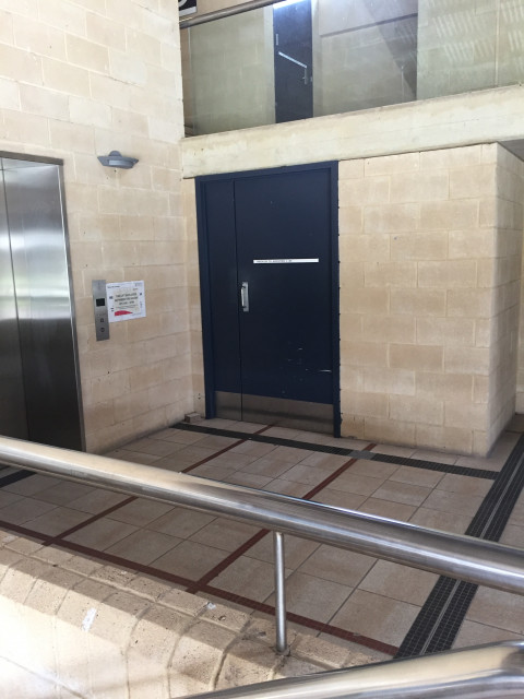 Hidden access door