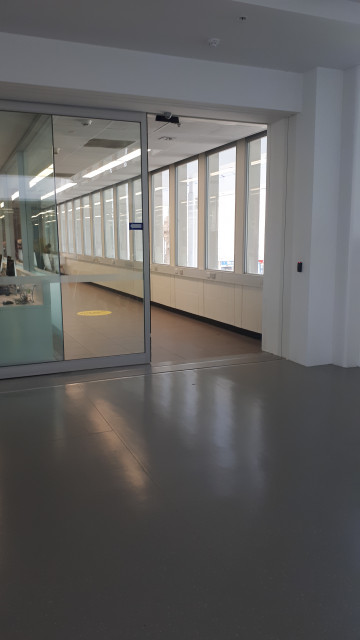 Hub entrance