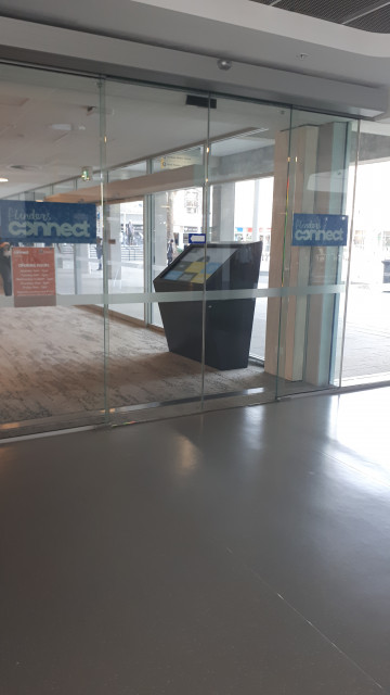 Hub entrance