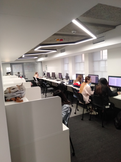 Individual desks