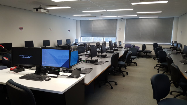 Inside 205 computer lab 3