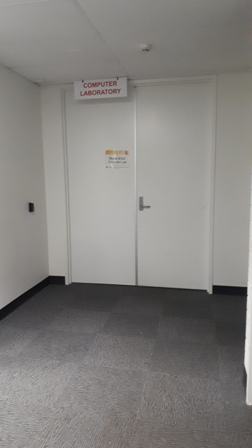 Inside entrance