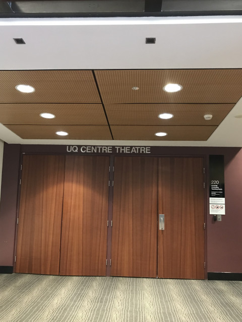 Internal entry of 220 Centrally controlled teaching room