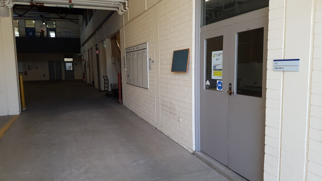 Lab 112 from entrance.