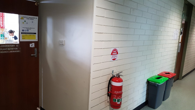 Lab 6 located in the south corridor.