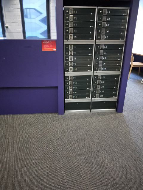 Laptop/ phone charging station