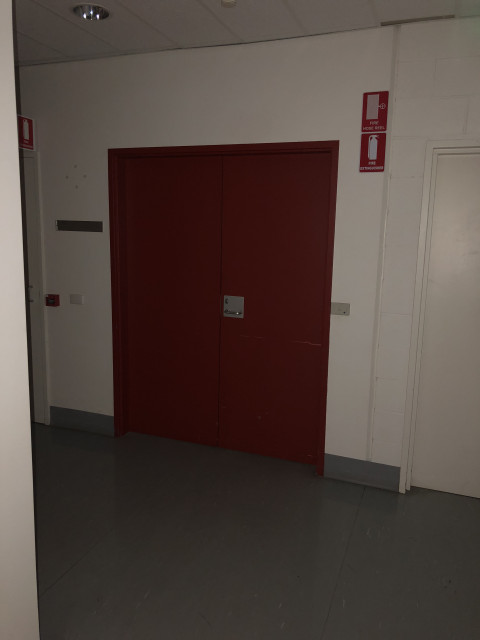 Large double doors