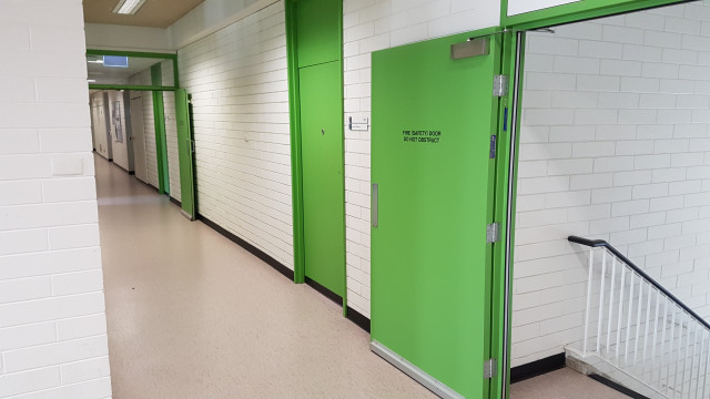 Lecture theatre 201 beside north central staircase.