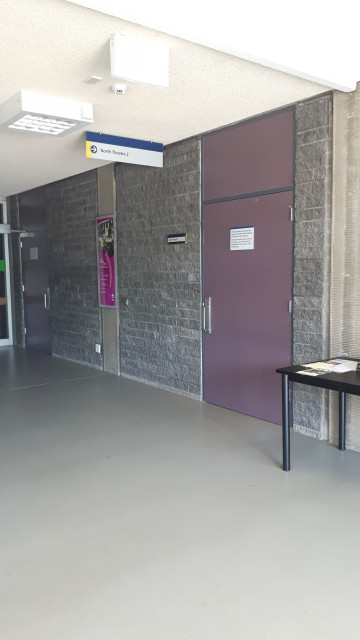 Lecture theatre entrance