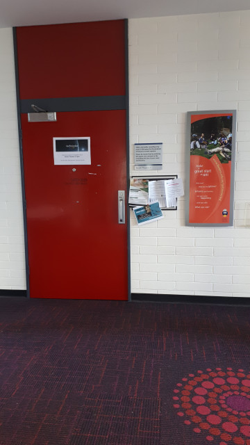 Lecture theatre entrance