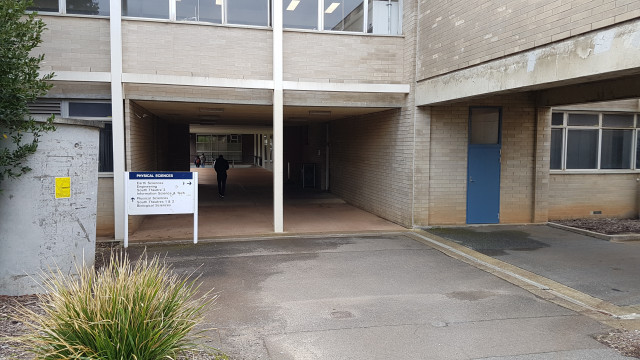 Level 2 main entrances from car park 9