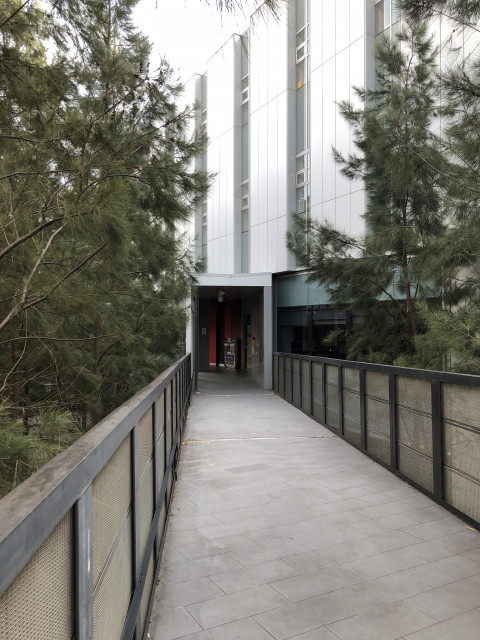 Level 3 entrance from bridge