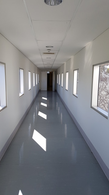 Level 3 entrance from the Information Science and Technology building.