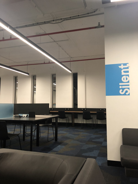 Level 5 silent study space