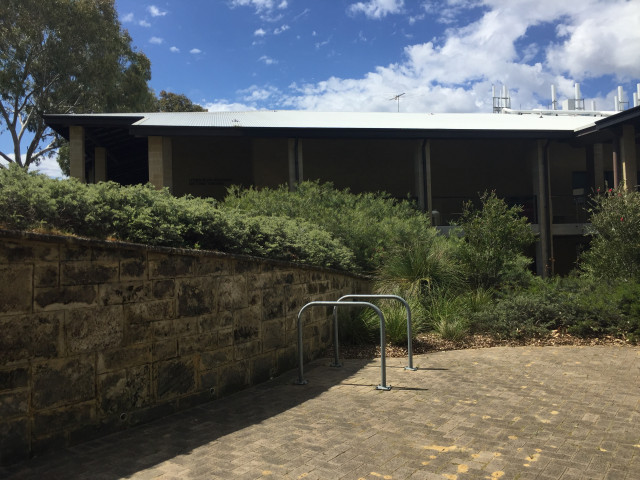 Located in the Loneragan courtyard