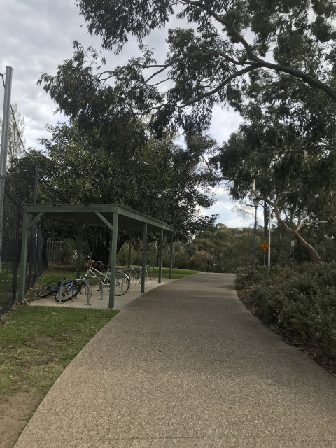 Located next to basketball court