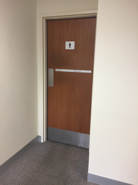 Located next to the lift