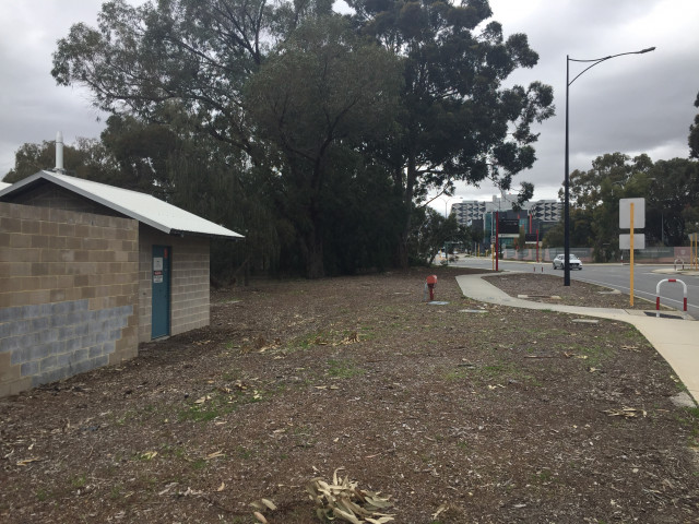Located off Campus drive