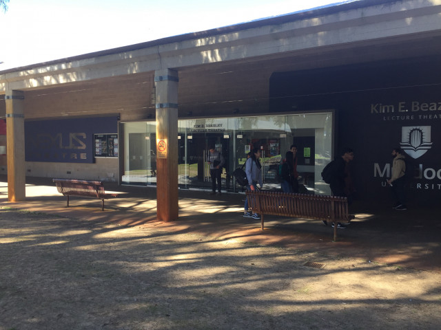 Main entrance off Bush court