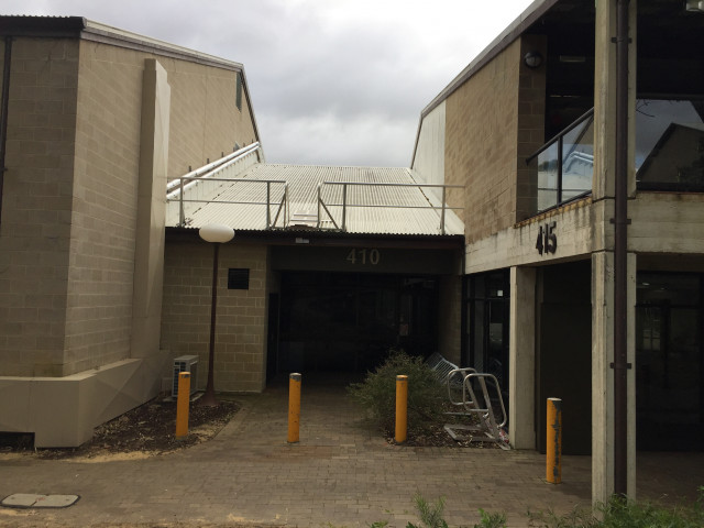 Main entrance next to the Gym