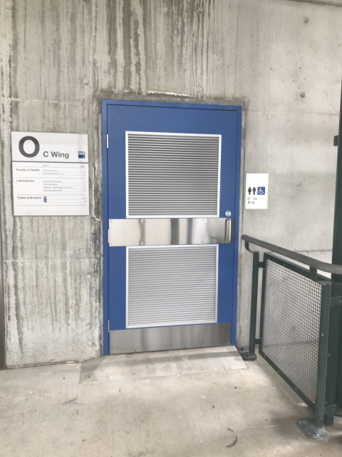 Male female disabled toilet