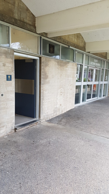 Male toilet beside S1 & S2 entrance.