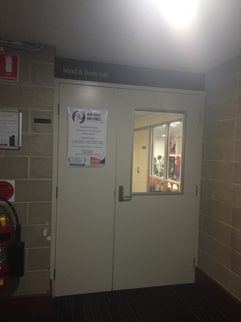 M&B lab entrance