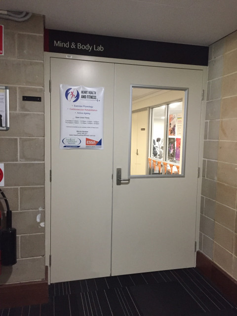 Mind & Body lab entrance