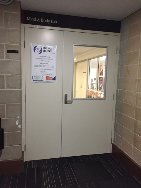 Mind & Body lab entrance