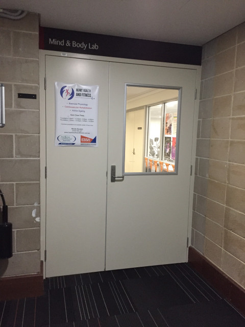 Mind & Body lab entrance