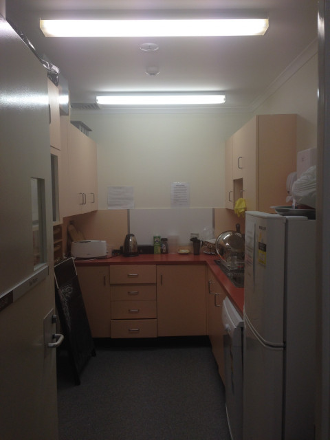 Multifaith centre kitchen