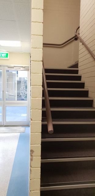 N335 can also be accessed from level 2 via these stairs