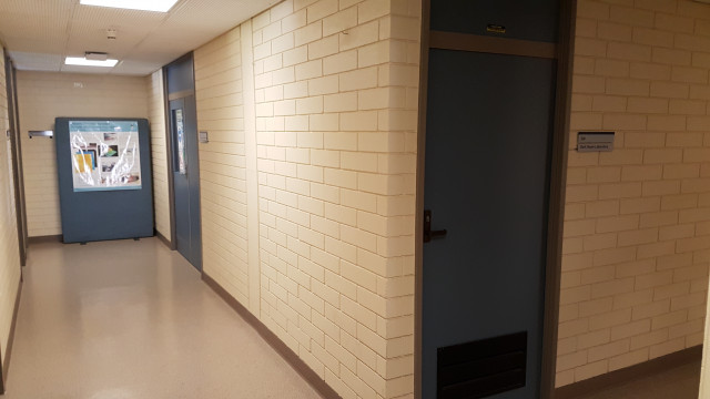 NCGRT research laboratory at the very end of the hallway.