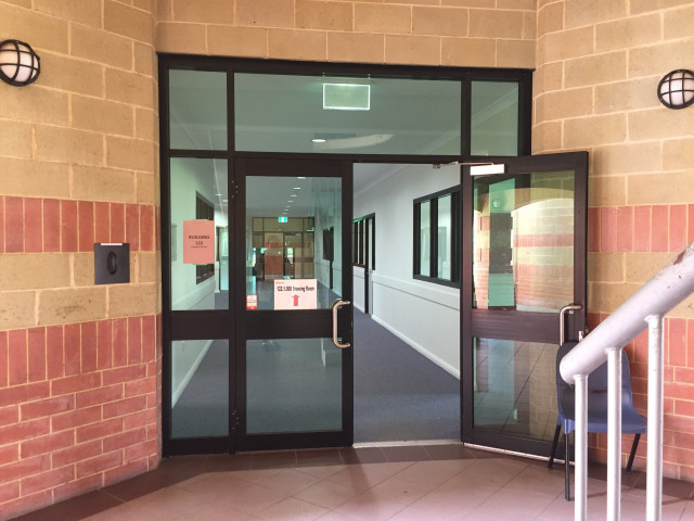 North entrance