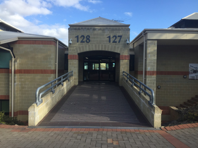 North entrance