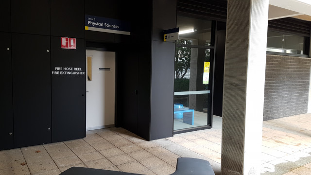 North section entrance.