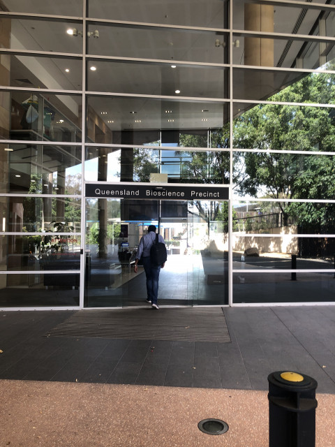 North side entrance