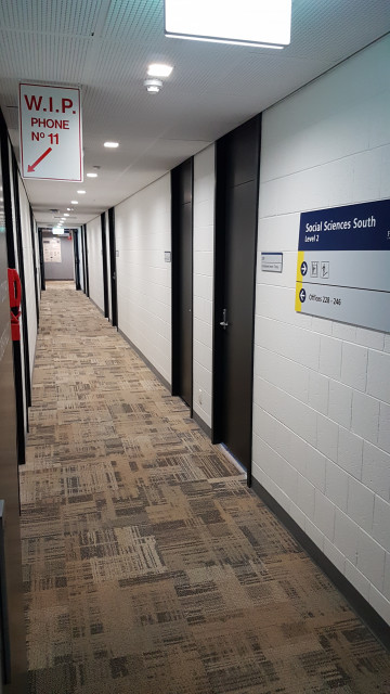 Offices 228-246 from the north staircase