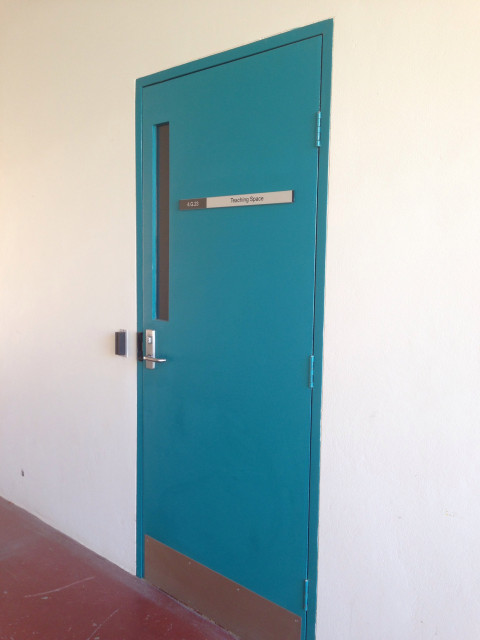 One of the entrances