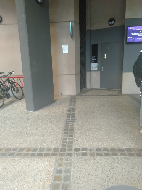 Outside entrance