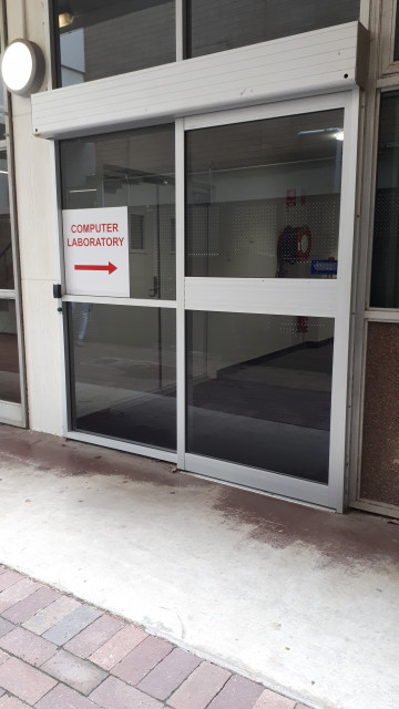 Outside entrance