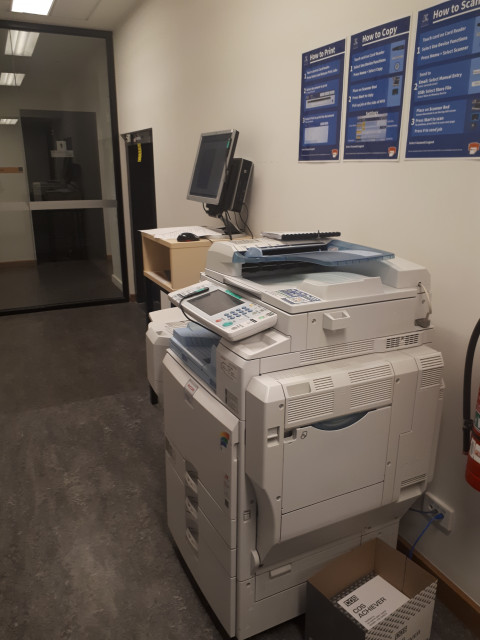Printing alcove